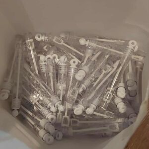 Clear and White Bubble Wands